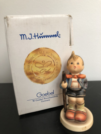 Originele Hummel 16 2/0 Hans im Glück / Little Hiker 10 cm TMK-7 1991-2000 incl. doos