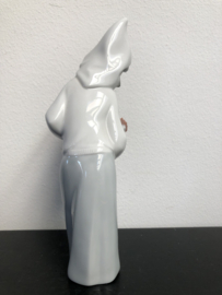 Lladro porselein:  Girl With Rooster / Pastorcita Gallo Belen Juan Huerta 1969-2001 hoogte 20 cm 01004677