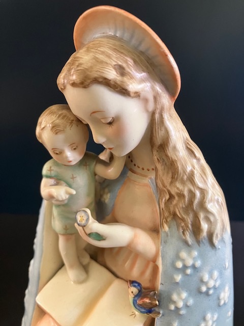 VERKOCHT Originele Hummel 10/1 Blumenmadonna / Flower Madonna 21 cm hoog TMK-2 1950-1959