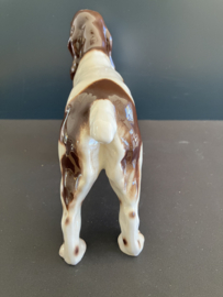 Goebel porselein: Spaniel CH623 hoog 14 cm breed 20 cm
