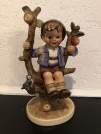 Originele Hummel 142/I Herbst / Apple Tree Boy 15 cm TMK-5 1972-1979