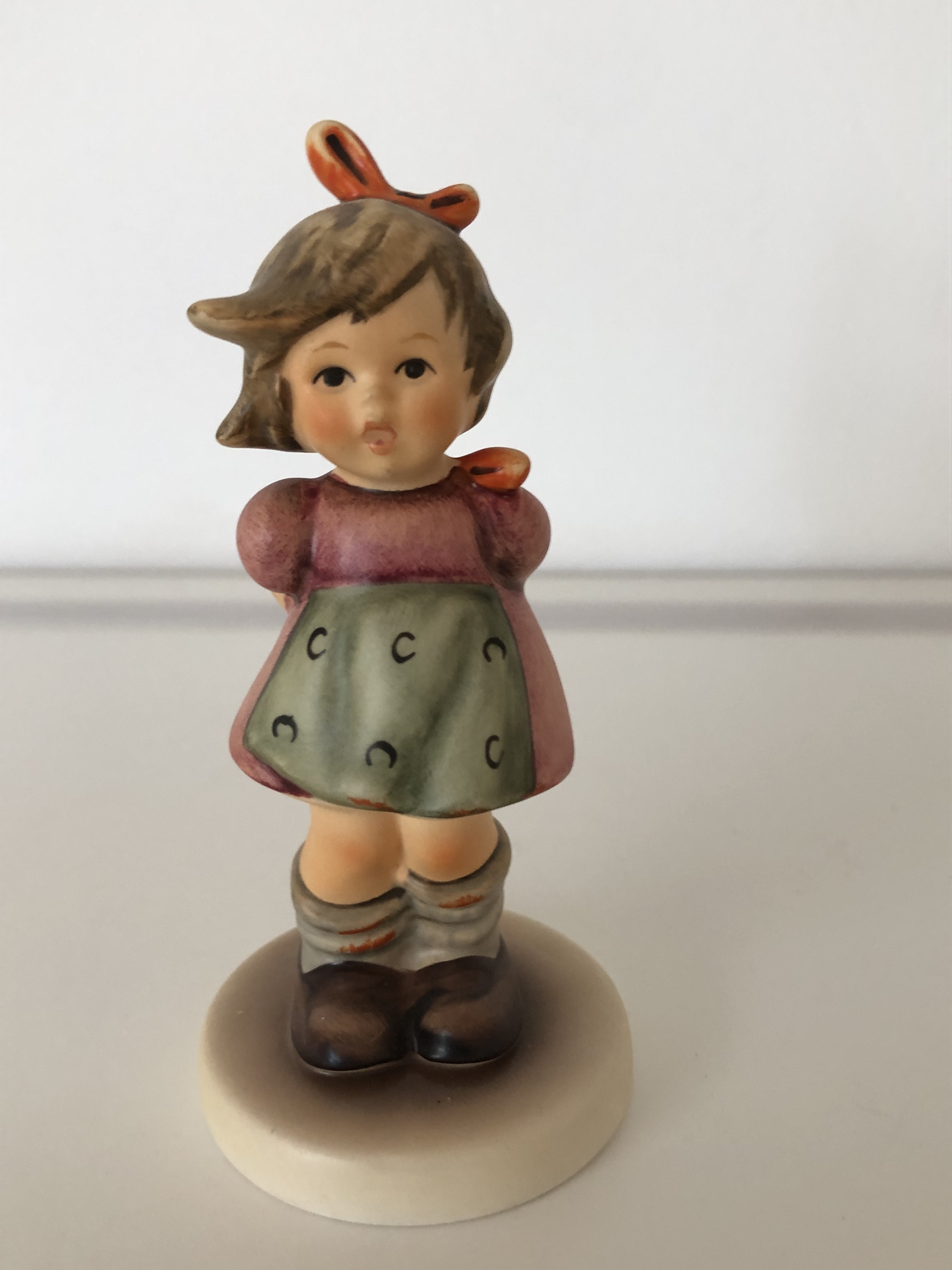 Originele Hummel 564 Ich mag nicht / Free Spirit 9 cm TMK-7 1991-2000 Erste Ausgabe / First Issue incl. doos