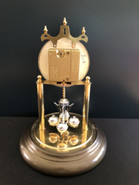 Originele Hummel 750 Jahresuhr Gänseliesl / Anniversary Clock Goose Girl 39 cm met stolp TMK-7 1991-2000 incl doos