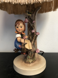 Originele Hummellamp 229 Frühling / Apple Tree Girl hoog 19 cm zonder kap / 38 cm met kap TMK-5 1972-1979