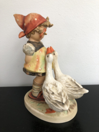 Originele Hummel 47/II Gänseliesl  / Goose Girl 19 cm groot TMK-5 1972-1979