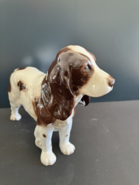 Goebel porselein: Spaniel CH623 hoog 14 cm breed 20 cm