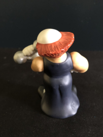 Goebel porselein: Happy Clowns Fido 7 cm hoog / Arnold II 8 cm hoog / Charly II 7 cm hoog