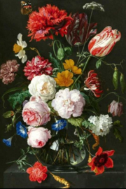 diamond painting, flowers