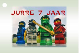 traktatiekaartje Ninjago, per 10 stuks