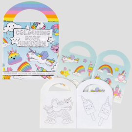 unicorn kleurboekje met stickers