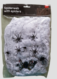 spinnenweb met spinnen, 100 gram