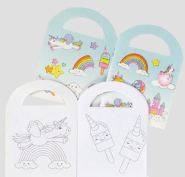 unicorn kleurboekje met stickers