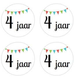 stickers leeftijd, per 24