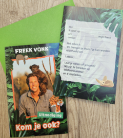 uitnodigingen freek vonk, per 6