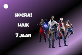 traktatiekaartje Fortnite, per 10 stuks