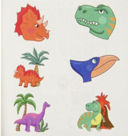 fun tattoo's, dinosaurus