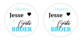 stickers, grote broer per 24 stuks