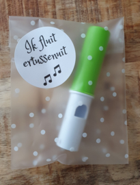 snoep met fluitje