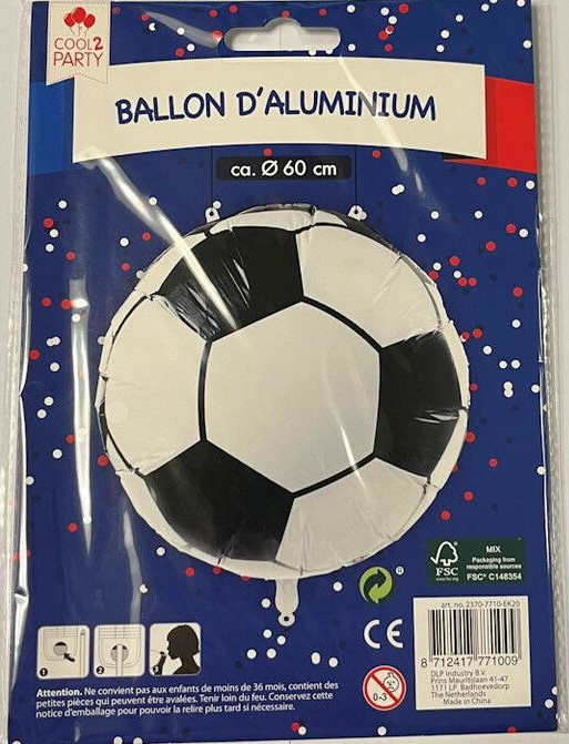 folieballon, voetbal 60 cm