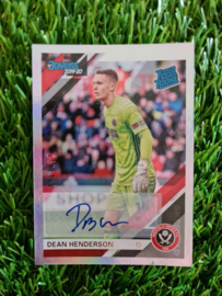 Panini Donrus 20/21 ROOKIE Dean Henderson  Sheffield U Autograph