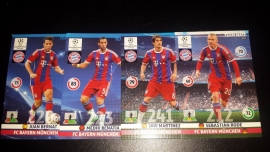Panini Adrenalyn XL CL 14/15 Update Edition Fc Bayern complete set