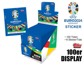 Topps UEFA EURO 2024 Box BLAUW intern