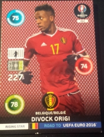 Panini Adrenalyn XL Road to France 16 Rising Star ORIGI