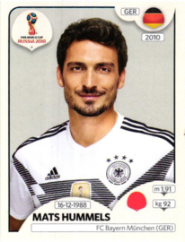 423 GER Mats Hummels