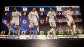 Panini Adrenalyn XL CL 14/15 Update Edition Real Madrid complete set