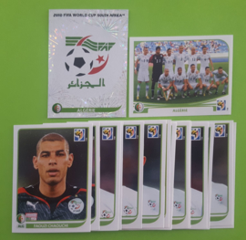 World Cup 2010 Complete Team Set Algeria