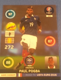 Panini Adrenalyn XL Road to France 16 GAME CHANGER POGBA