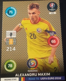 Panini Adrenalyn XL Road to France 16 Rising Star MAXIM