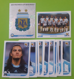 World Cup 2010 Complete Team Set Argentina