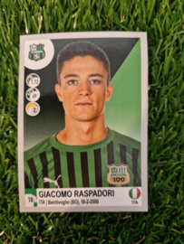 Giacomo Raspadori RC Panini Calciatori 20/21