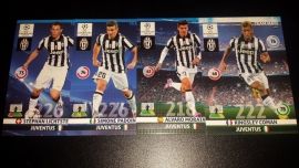 Panini Adrenalyn XL CL 14/15 Update Edition Juventus complete set
