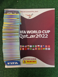 Panini World Cup 2022 Compele Set Blue 670 Stickers
