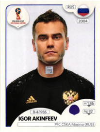 22 RUS Igor Akinfeev