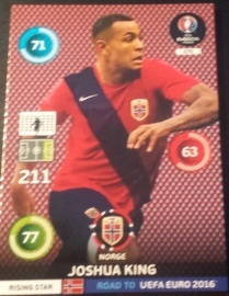 Panini Adrenalyn XL Road to France 16 Rising Star KING