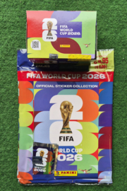 Panini World Cup 2026 Stickers  Box 100 zakjes + Starterset Album R