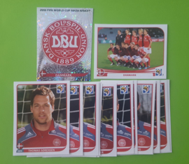 World Cup 2010 Complete Team Set Denmark