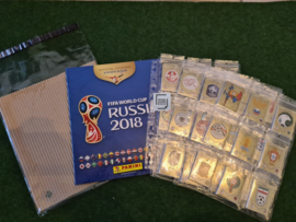 Panini World Cup 2018  670 stickers PINK Complete Set