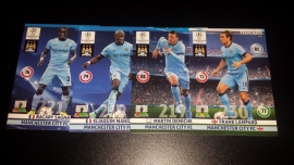 Panini Adrenalyn XL CL 14/15 Update Edition Manchester Citycomplete set
