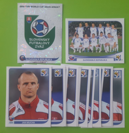 World Cup 2010 Complete Team Set Slovakia