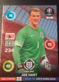 Panini Adrenalyn XL Road to France  16 GOALSTOPPER HARTE