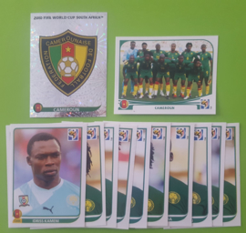 World Cup 2010 Complete Team Set Camaroen