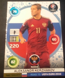 Panini Adrenalyn XL Road to France 16 Fans Favourite KERZHAKOV