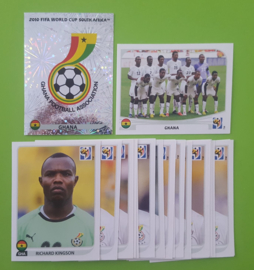 World Cup 2010 Complete Team Set Ghana