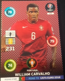 Panini Adrenalyn XL Road to France 16 Rising Star CARVALHO