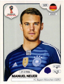 422 GER Manuel Neuer