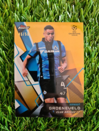 Topps Finest 2019/2020 Arnaut Groeneveld (Danjuma) REFRACTOR #50 ROOKIE